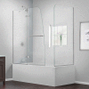 Dreamline SHDR-3448580-RT-04 Aqua Ultra Hinged Tub Door, Brushed Nickel, 57 to 60" x 30" x 58"