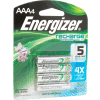 Energizer® AAA e² NiMH Rechargeable Batteries 4 per Pack