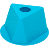 Inventory Control Cone, 3 Sided - Turquoise