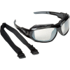 Ergodyne® Skullerz® Loki Safety Glasses/Goggles, Indoor/Outdoor Lens, Black Frame