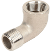 3/4 In. 304 Stainless Steel 90 Degree Street Elbow - MNPT X FNPT - Class 150 - 300 PSI - Import