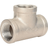 3/4 In. 304 Stainless Steel Tee - FNPT - Class 150 - 300 PSI - Import