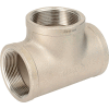 2 In. 304 Stainless Steel Tee - FNPT - Class 150 - 300 PSI - Import
