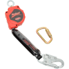 3M PROTECTA® Rebel 3100425 Self Retracting Lifeline, Web Snap Hook Carabiner, 11'