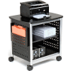 Safco® Products 1856BL Scoot Desk-Side Printer Stand