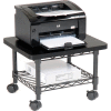 Safco® Products 5206BL Under-Desk Printer/Fax Stand - Black