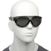 Uvex® Carbonvision S1651D Safety Goggles, Black & Gray Frame, Gray Lens