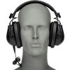 Sync™ 1030110 Stereo Earmuff with Audio Input Jack, Black, 25 dB
																			
