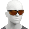 Uvex® S3201HS Genesis Anti Fog Safety Glasses, Black Frame, Espresso HS Lens