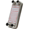 High Pressure Brazed Plate Heat Exchanger with Mounting Tabs, BP410-20MT