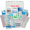 Global Industrial First Aid Kit - 50 Person, ANSI Compliant, Metal Gasketed Case