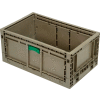 Folding Transport Container KD2415-11 23-15/16"L x 15"W x 10-15/16"H Gray