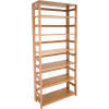 67x30 Flip Flop Bookcase - Medium Oak