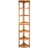 67x12 Corner Flip Flop Bookcase - Medium Oak