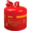 Eagle Type I Safety Can - 5 Gallons - Red, UI-50-S
																			
