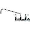 Krowne 14-808L - Royal Series 8" Center Wall Mount Faucet, 8" Spout