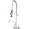 Krowne 17-109WL - Royal Series 8" Center Wall Mount Pre-Rinse w/ Add-On Faucet, 12" Spout