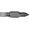 Klein Tools® 32482 3/16" Slotted & #1 Phillips Replacement Bits, 2Pk