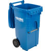 Otto Mobile Trash Container, 35 Gallon Blue - 3954444F-BS8
																			