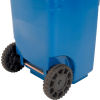 Otto Mobile Trash Container, 35 Gallon Blue - 3954444F-BS8
																			