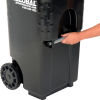 Otto Mobile Trash Container, 35 Gallon Black - 3956060F-BS8
																			