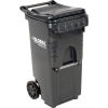 Otto Mobile Trash Container, 35 Gallon Gray - 3955050F-BS8
																			