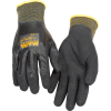 MAPA® Ultrane 526 Grip & Proof Nitrile Fully Coated Gloves, Lt Weight, 1 Pair, Size 9, 526419