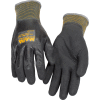 MAPA® Ultrane 526 Grip & Proof Nitrile Fully Coated Gloves, Lt Weight, 1 Pair, Size 8, 526418