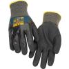 MAPA® Ultrane 525 Grip & Proof Nitrile 3/4 Coated Gloves, Light Weight, 1 Pair, Size 9, 525419