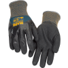 MAPA® Ultrane 525 Grip & Proof Nitrile 3/4 Coated Gloves, Light Weight, 1 Pair, Size 8, 525418