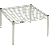 Standard Wire Shelf Platform, Poly-Z-Brite, 24"W x 24"L x 14"H