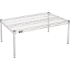 Nexel® Chrome Wire Dunnage Rack - 36"W x 24"D x 14"H