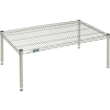 Standard Wire Shelf Platform, Poly-Z-Brite, 21"W x 36"L x 14"H