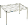 Standard Wire Shelf Platform, Poly-Z-Brite, 24"W x 18"D x 14"H