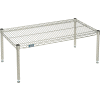 Standard Wire Shelf Platform, Poly-Z-Brite, 36"W x 18"D x 14"H