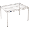 Nexel® Chrome Wire Dunnage Rack - 30"W x 18"D x 14"H