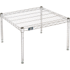 Nexel® Chrome Wire Dunnage Rack - 24"W x 24"D x 14"H