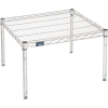 Nexel® Chrome Wire Dunnage Rack - 30"W x 21"D x 14"H