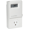 LUX Line Voltage Programmable Outlet Thermostat PSP300 For Window Air Conditioners and Heaters 120V