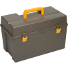 Plano Molding 701-001 Toolbox with Tray 21-5/16"L x 12-1/2"W x 13-1/2"H Gray