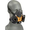 MSA Comfo Classic® Half-Mask Respirator, Large, 808076