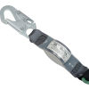 MSA® V-Series Energy Absorbing 6' Lanyard, Single Leg Adjustable, Small Snap Hook, 10191755
																			