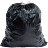 Draw-Tuff® Industrial Drawstring Trash Bags, 40-45 Gal, Black, 1.4 Mil, 150/Case