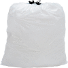 Industrial Drawstring Trash Bags, 13 Gal, White, 0.7 Mil, 300/Case
