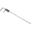 Fowler 54-100-024-1 Xtra-Range 0-24''/600MM Elongated Jaws Stainless Digital Caliper W/ Data Output