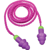 Moldex 6420 Rockets® Reusable Earplugs, Corded, NRR 27dB, 50 Pairs/Box