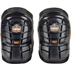 Ergodyne® ProFlex® 347 Lightweight Gel Knee Pads, Long Cap, Black, 18447