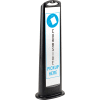 Cortina Trailblazer 03-768BLK-CPU Vertical Panel, Black, 45", XL, "Curbside Pickup Here"