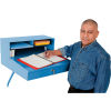 Wall Mounted Receiving Desk 24inW x 22inD - Blue
																			