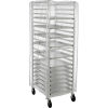 Win-Holt SRC-58/3Z, Bakery Rack Cover, Clear Plastic, 3 Zippers
																			